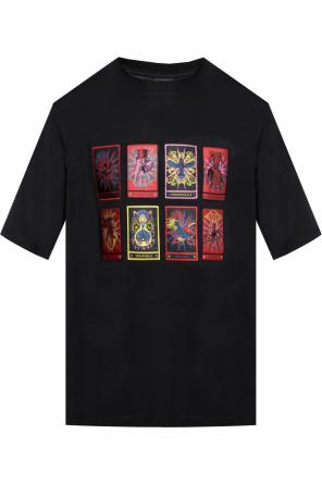 T-shirt with sewn on applications, zdjęcie 1 T-shirt with sewn on applications od Marcelo Burlon